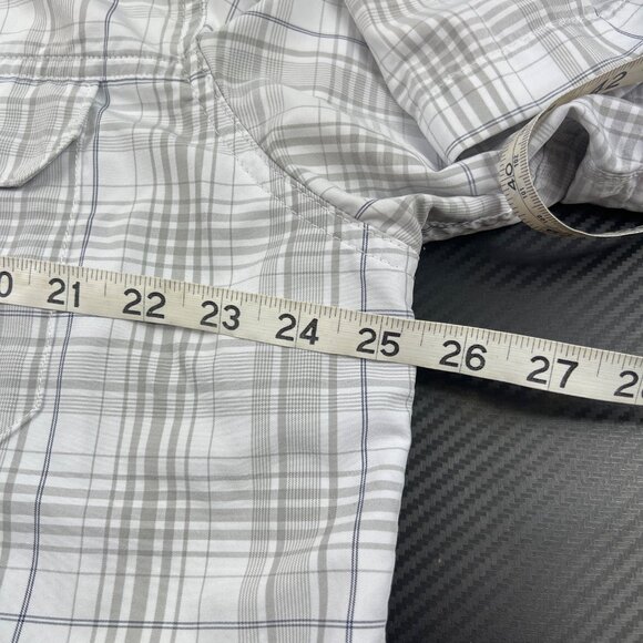 Eddie Bauer Mens Plaid Fishing Shirts Vented Back LOT OF 2 size XL Outdoor Hike - Picture 4 of 16